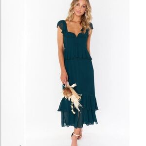 Show Me Your Mumu Reese Ruffle Dress